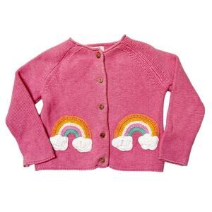 Next Rainbow Cardigan Sweater Size 1.5 to 2 years
